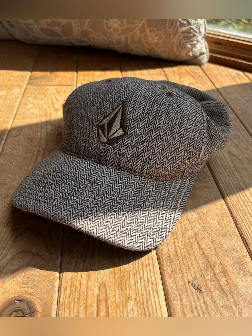 Volcom Brown Tweed Wool Cap